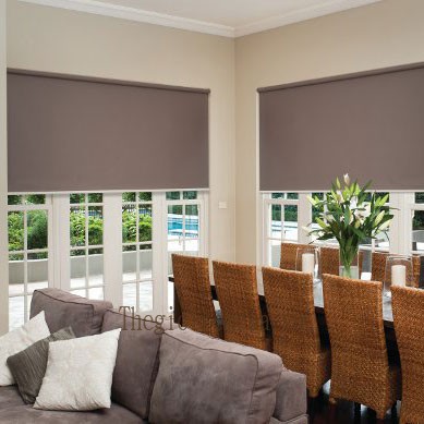 Rèm cuốn phòng khách hiện đại sang trọng