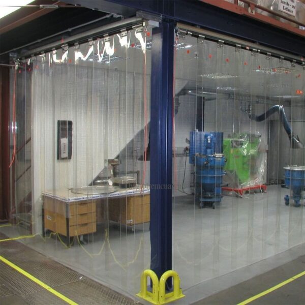 Rèm nhựa ngăn phòng lạnh mát mẻ cho mùa hè nóng lực