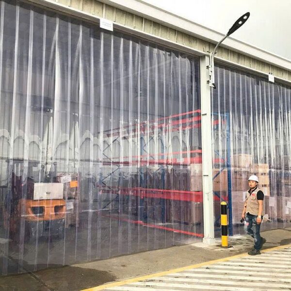 Rèm nhựa ngăn thoát hơi lạnh, bụi, côn trùng kho lạnh