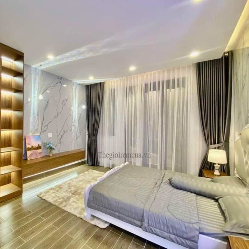 Rèm vải cao cấp phòng ngủ chống nắng 100% Rèm vải cao cấp phòng ngủ chống nắng 100%