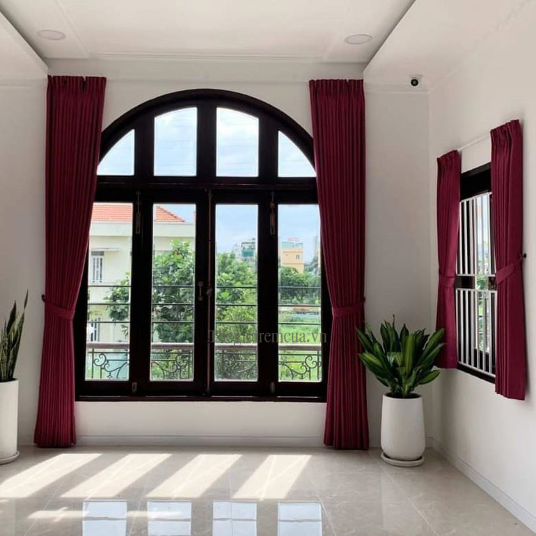 Rèm vải cửa sổ 1 lớp giá rẻ tại TPHCM Rèm vải cửa sổ 1 lớp giá rẻ tại TPHCM