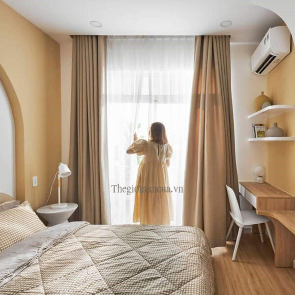 Rèm vải cửa sổ phòng ngủ được ưa chuộng nhất