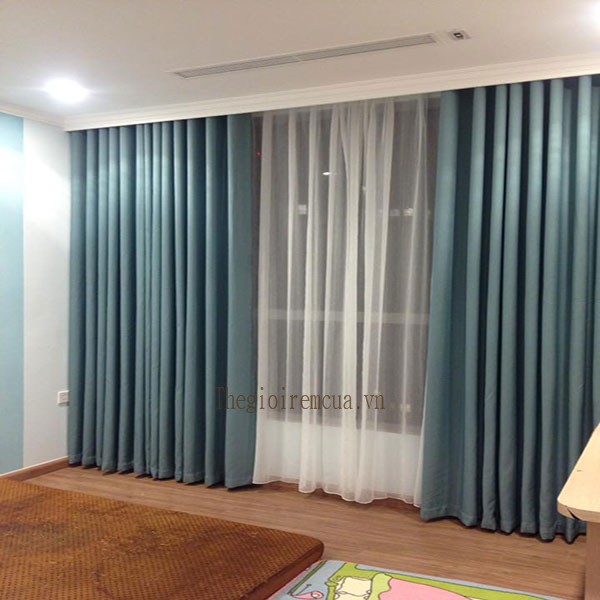 Rèm cửa bằng vải cho phòng ngủ chống nắng cách nhiệt